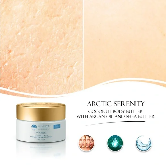 Below Zero Arctic Serenity Coconut Body Butter with Argan Oil and Shea Butter - Picture 3 of 9